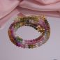 Preview: Turmalin Kette bunte Turmaline, facettiert